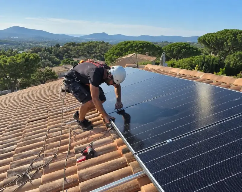 Installateur panneaux solaires Clermont-l'Hérault — pose photovoltaïque sur toiture